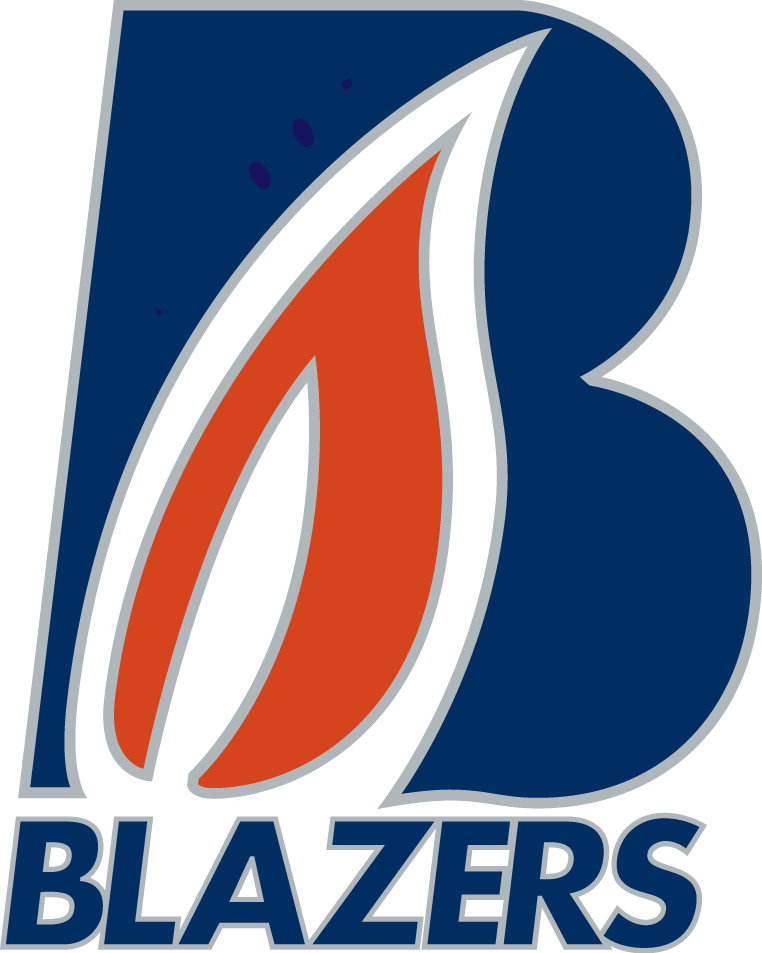 Kamloops Blazers 2015-Pres Primary Logo iron on heat transfer...